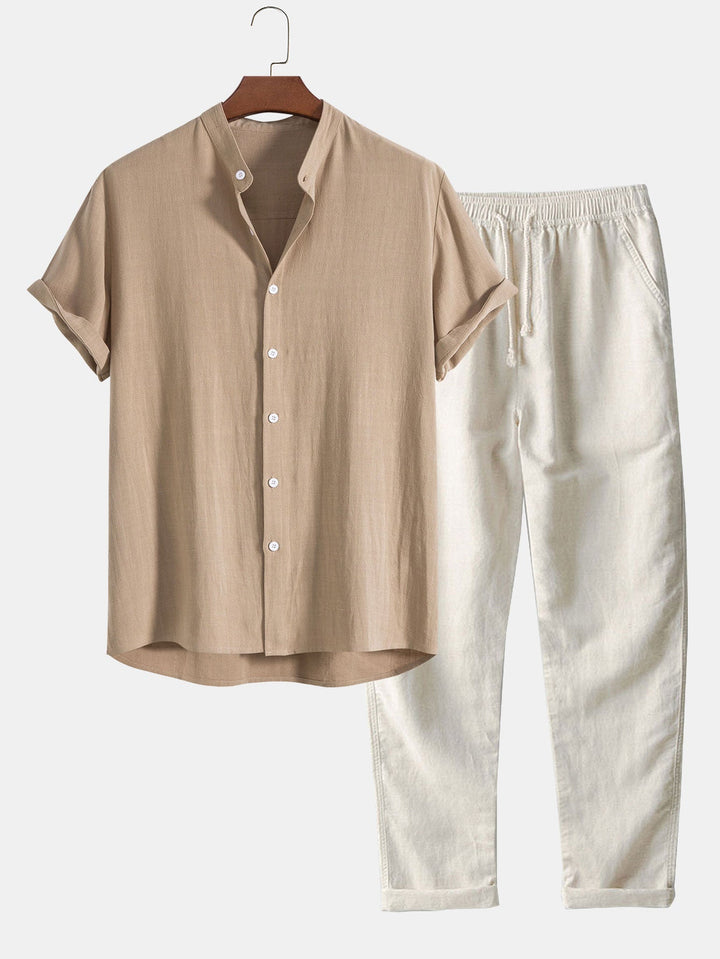 Shirt and pants made of linen Cairns Closet