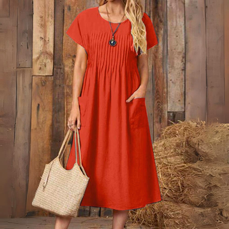 Emilia™ Relaxed Dress with Pockets