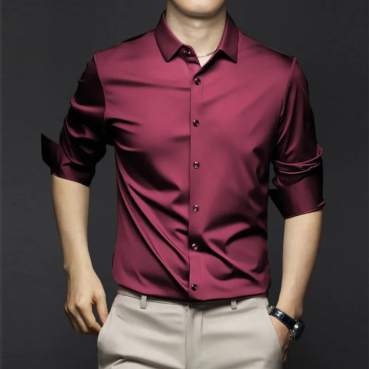 Men'S Classic Wrinkle-Resistant Shirt Cairns Closet