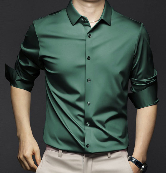 Men'S Classic Wrinkle-Resistant Shirt Cairns Closet