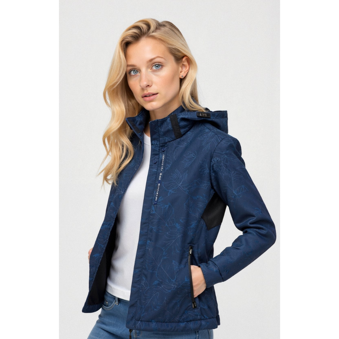 Women's Lightweight Hooded Jacket, Zippered