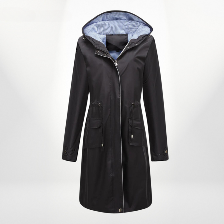 Manteau de pluie élégant pour femme, imperméable