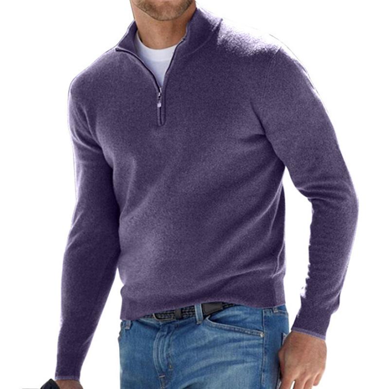Men’s Warm Half-Zip Pullover | Cozy