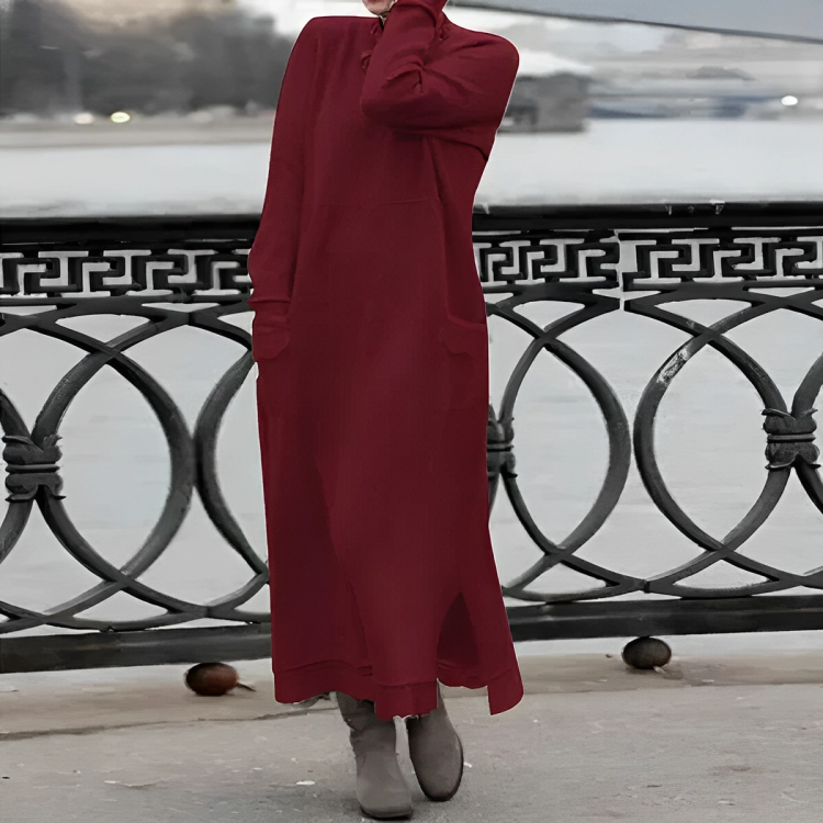 Joanna™ - Long Sleeve Maxi Dress