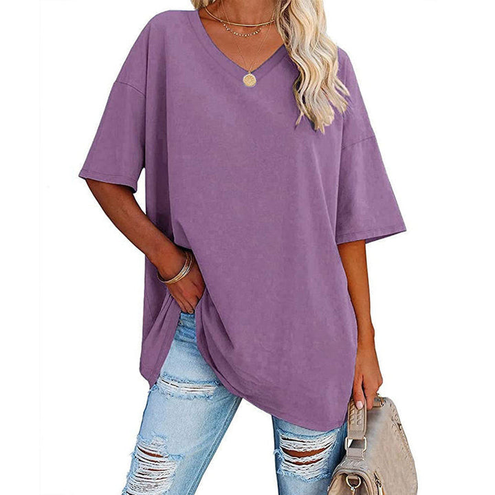 Ladies V-Neck T-Shirt Cairns Closet