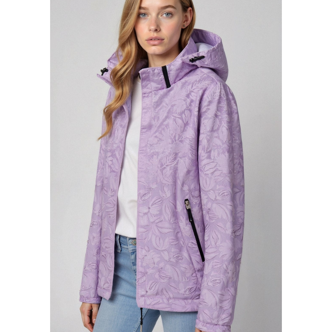 Women's Lightweight Hooded Jacket, Zippered