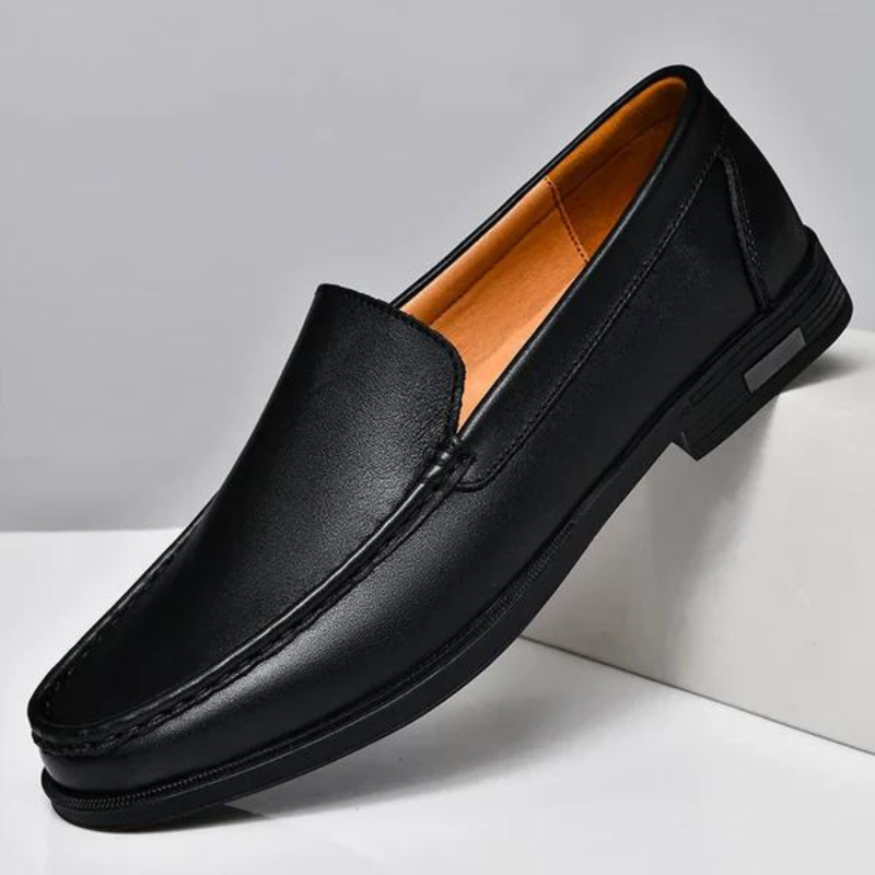 Pelle Italiana Genuine Leather Loafers Cairns Closet