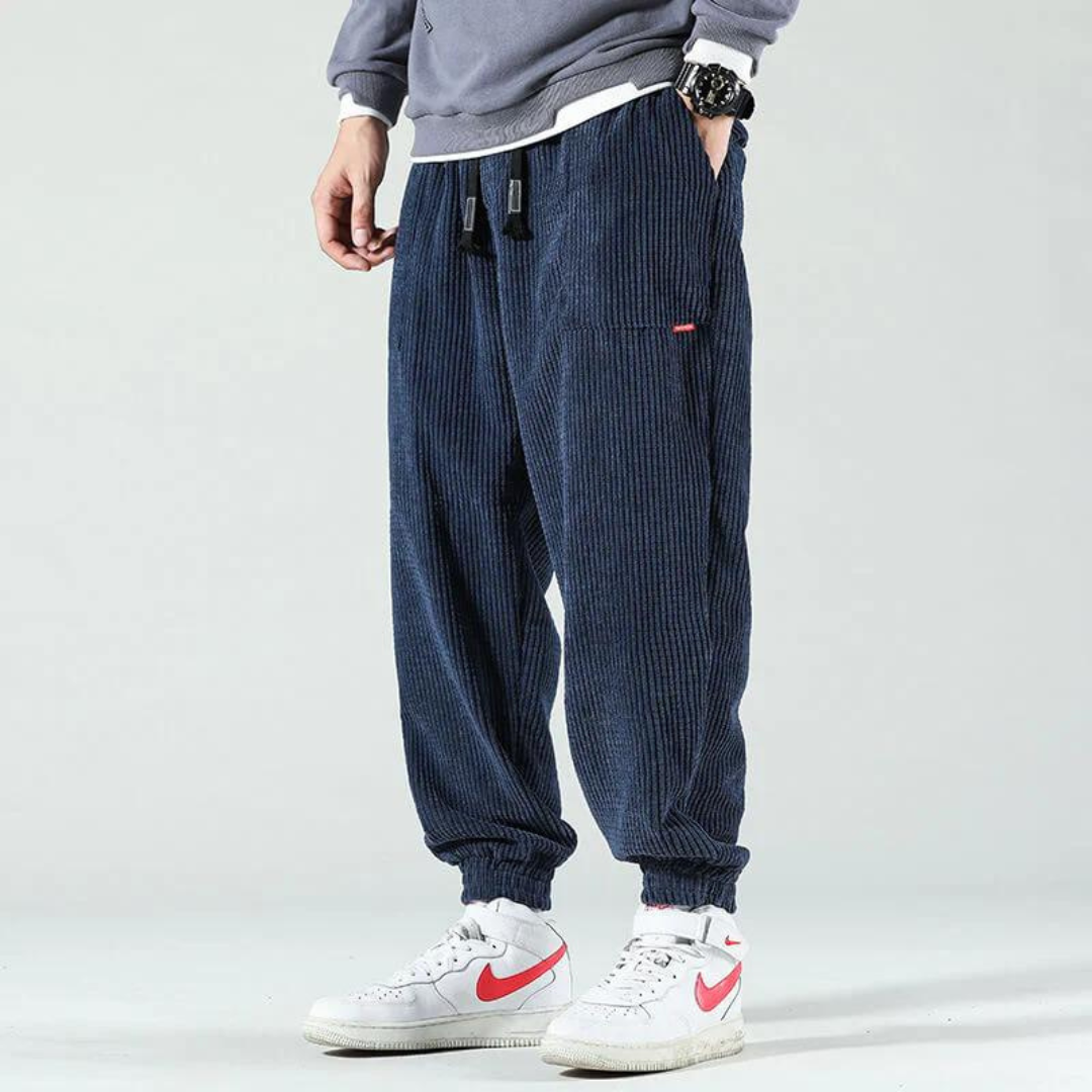 Men's Classic Corduroy Jogger Pants | Comfortable Fit