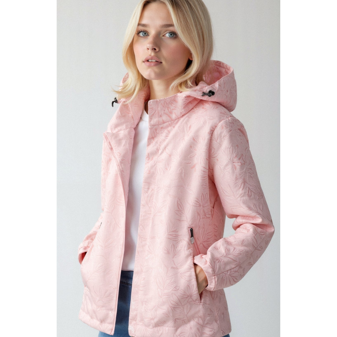 Women's Lightweight Hooded Jacket, Zippered