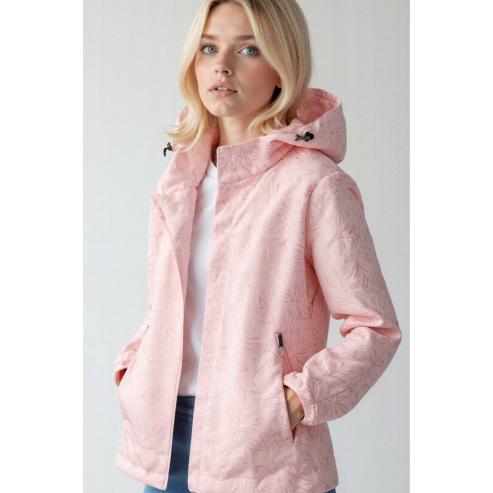 Women's Lightweight Hooded Jacket, Zippered