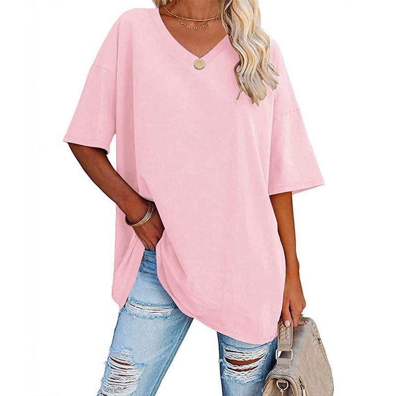 Ladies V-Neck T-Shirt Cairns Closet