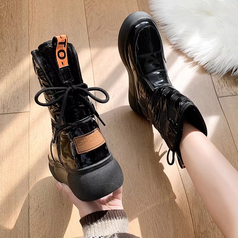 Women's Stylish Waterproof Ankle Boots | Cozy
