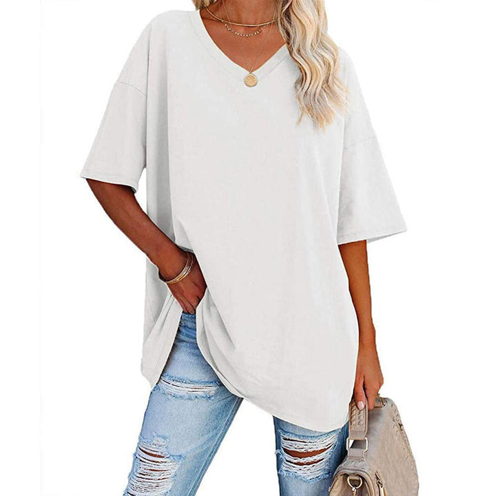 Ladies V-Neck T-Shirt Cairns Closet