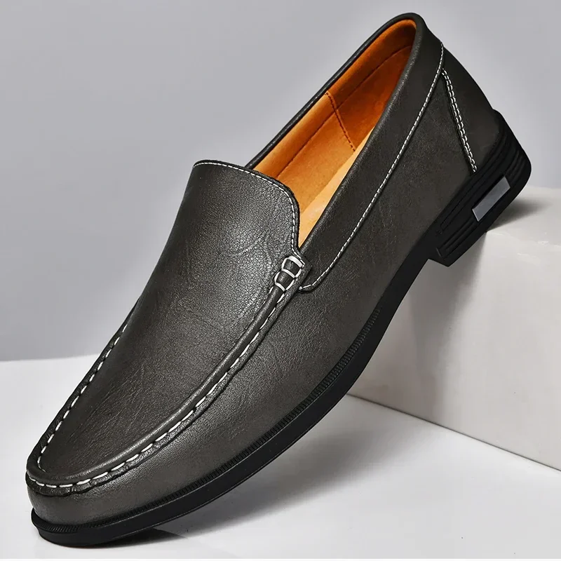 Pelle Italiana Genuine Leather Loafers Cairns Closet