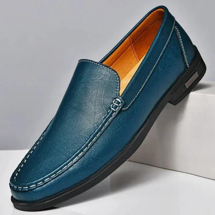 Pelle Italiana Genuine Leather Loafers Cairns Closet