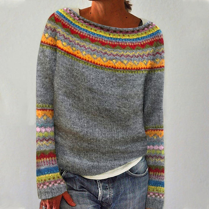 Warm Women's Knit Sweater | Cozy