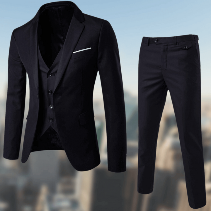 Men’s Classic Formal Suit | Three-Piece