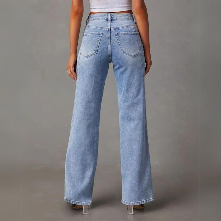 Heidi™ - Flared Denim Jeans