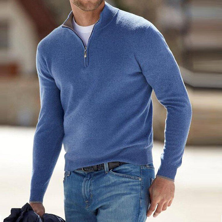 Men’s Warm Half-Zip Pullover | Cozy