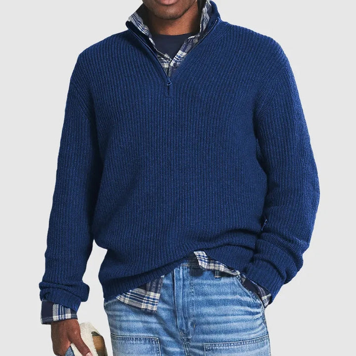 Roman - Warm quarter-zip sweater