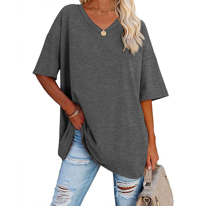 Ladies V-Neck T-Shirt Cairns Closet