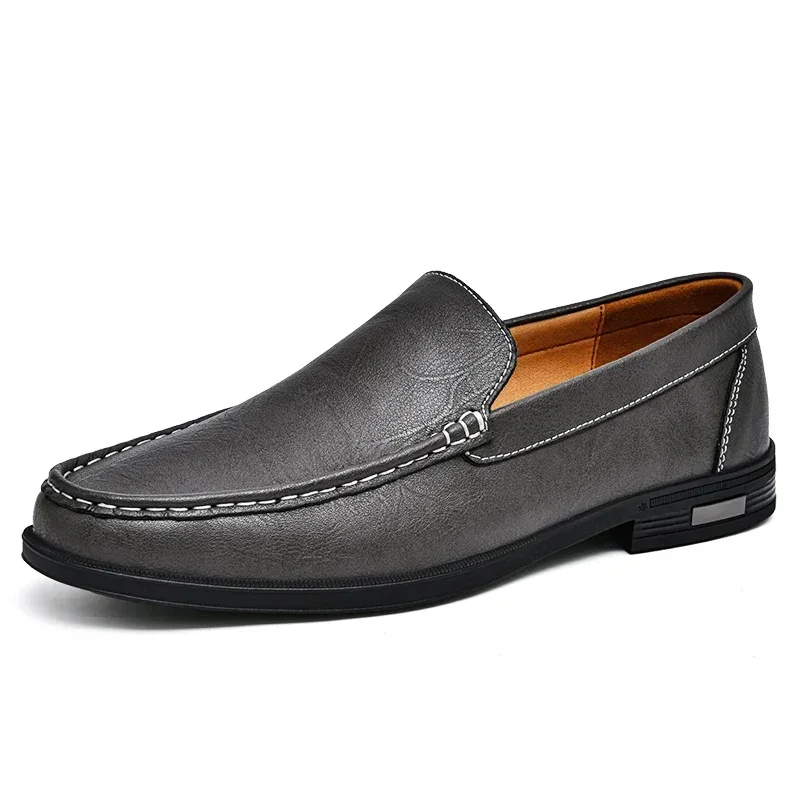 Pelle Italiana Genuine Leather Loafers Cairns Closet