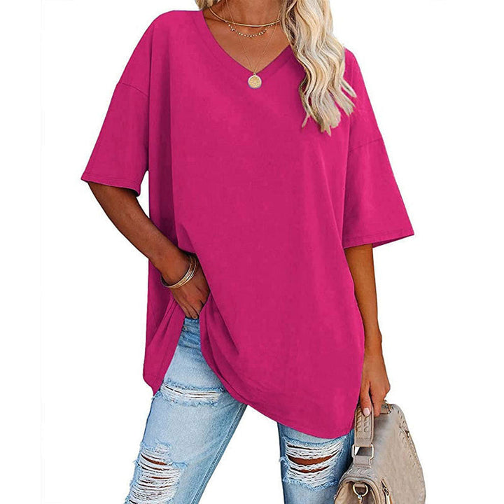 Ladies V-Neck T-Shirt Cairns Closet