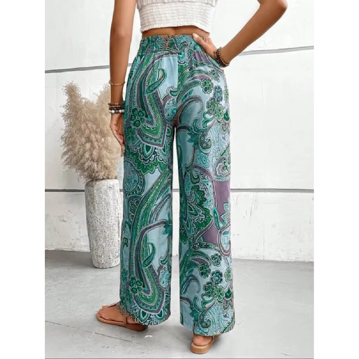Women’s Bohemian Wide Leg Pants | Flowing