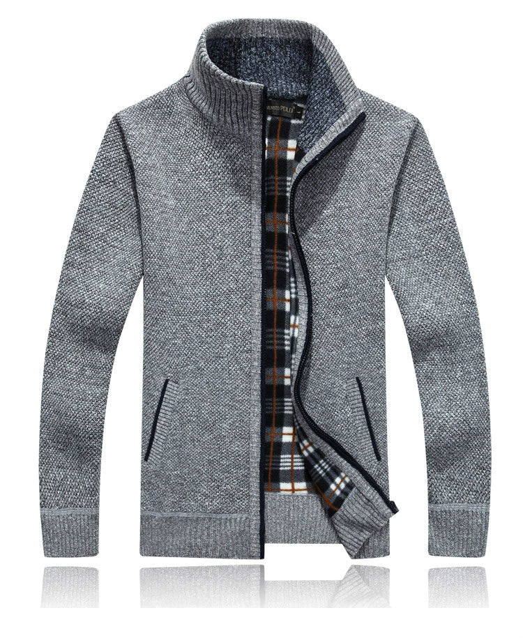 LIAM - Cardigan With Zipper