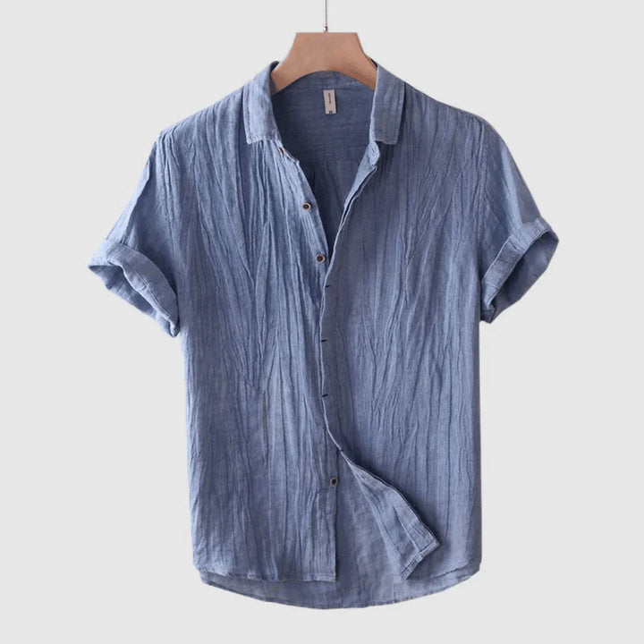 Lucas Larvotto Linen Shirt Cairns Closet