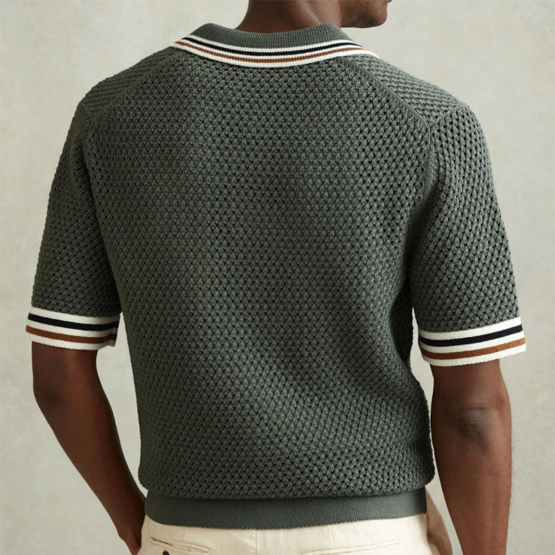 Ultimate Alpha Knit Polo Shirt