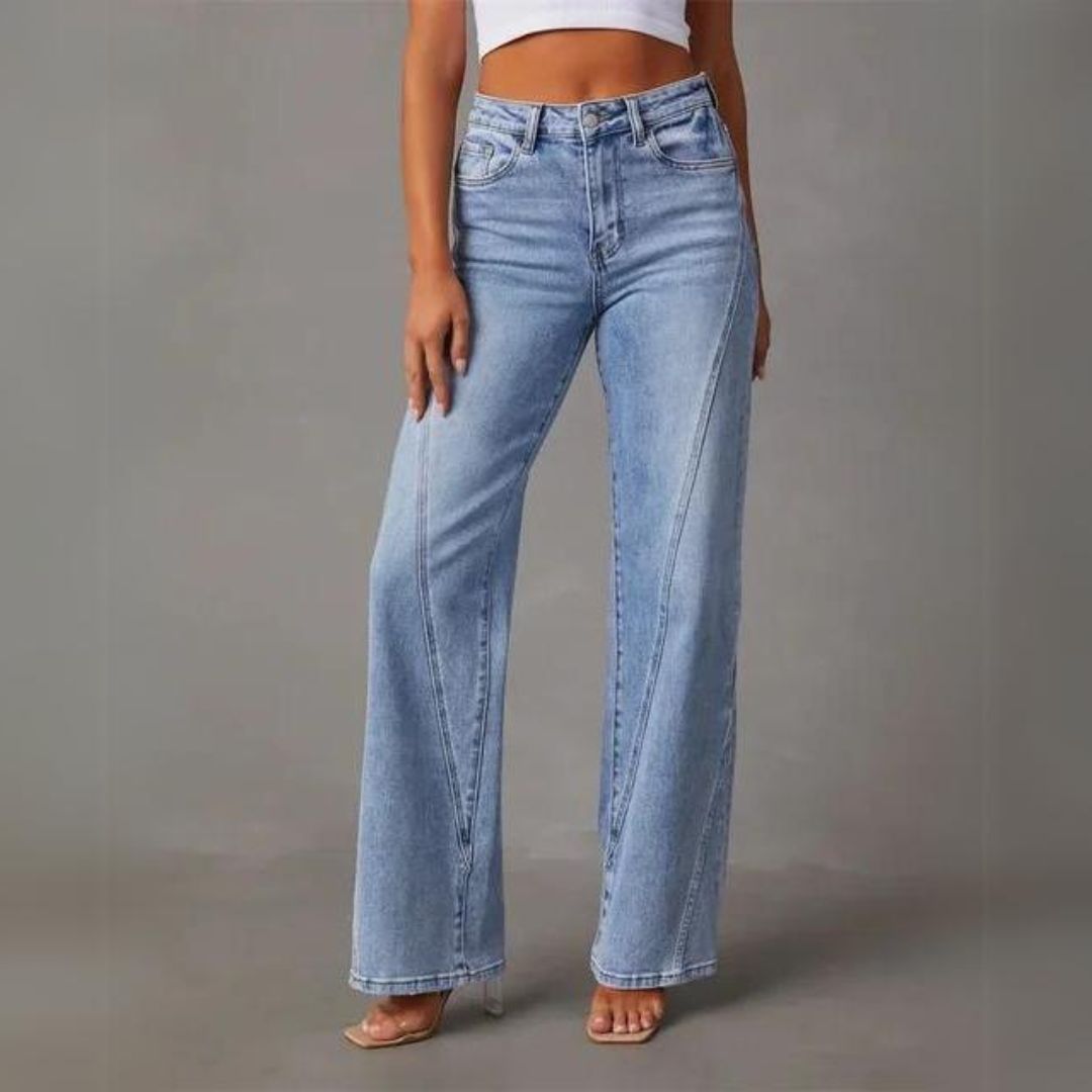 Heidi™ - Flared Denim Jeans