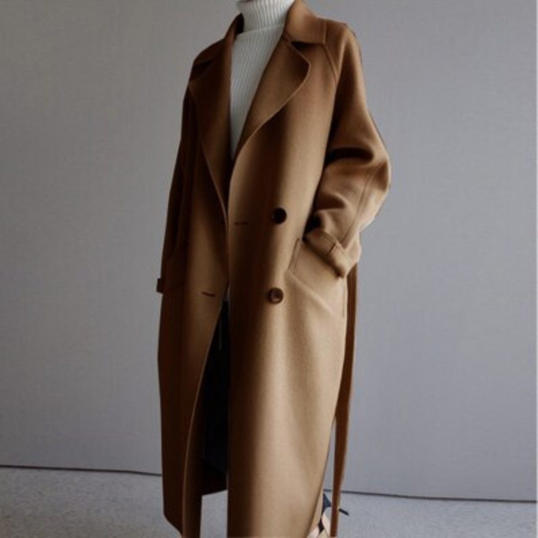 Chic Wool Coat, Stylish Design