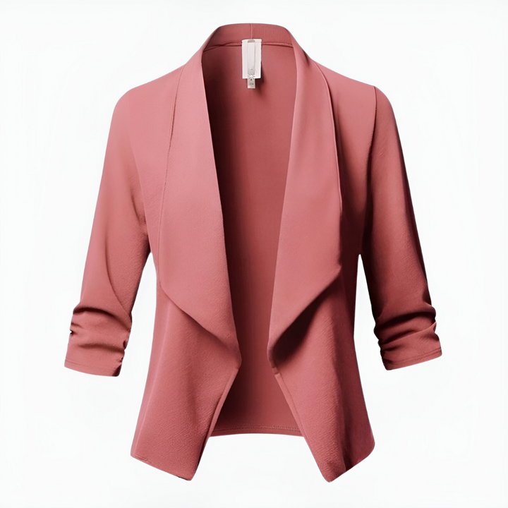 Blazer chic à manches longues pour femme | Élégant