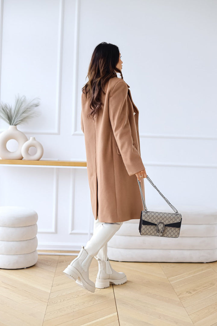 Chic Women's Long Loose Coat, Stylish