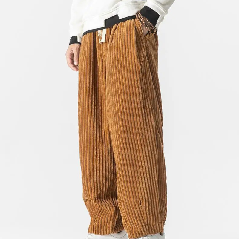 Men’s Casual Loose Fit Pants | Corduroy