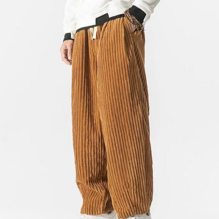Men’s Casual Loose Fit Pants | Corduroy