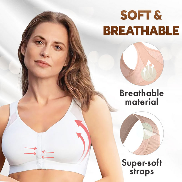 ComfyBra - Front-closure wireless-back-support posture bra (1+2 FREE)