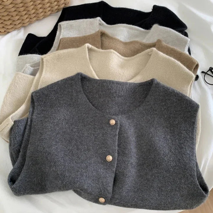 Women’s Casual Sleeveless Vest | Buttoned