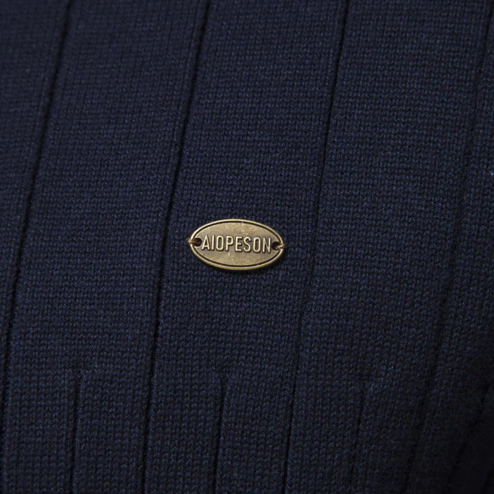 Men's Casual Knit Pullover, Half Zip | Long Sleeve