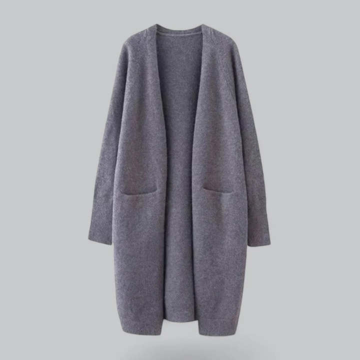 Women’s Casual Open Front Cardigan | Long