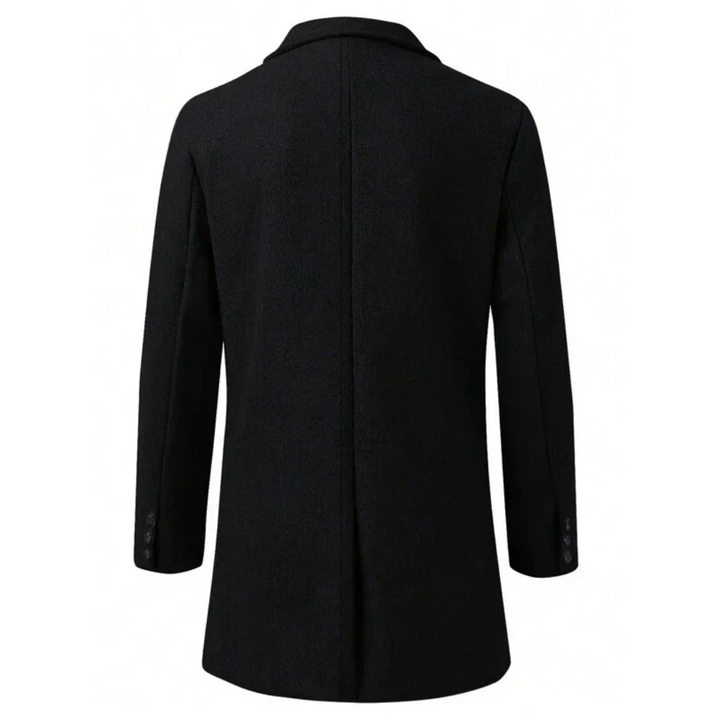 Manteau de Trench Classique pour Homme, Longueur Maxi, pour l'Hiver