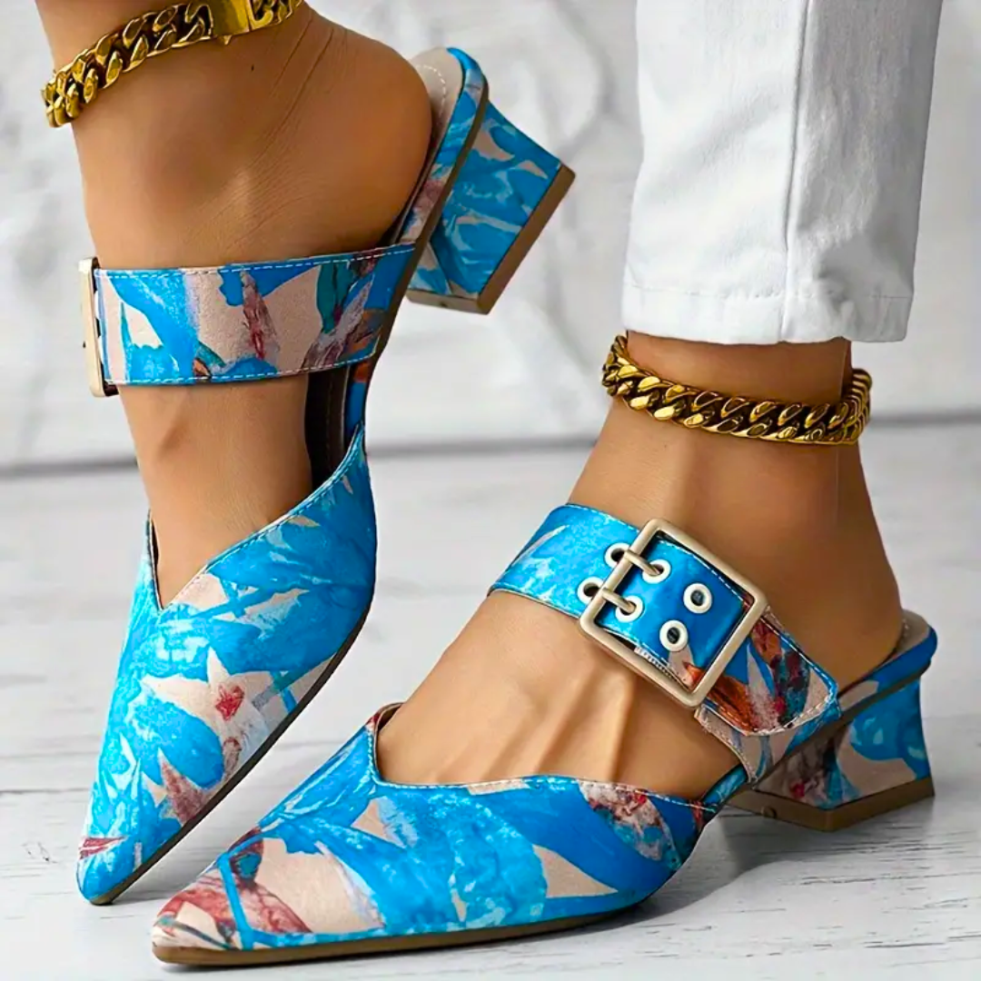 Connie™ - Floral Print Sandals