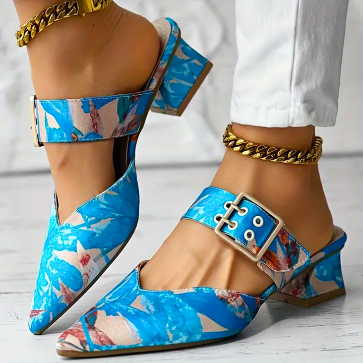 Connie™ - Floral Print Sandals