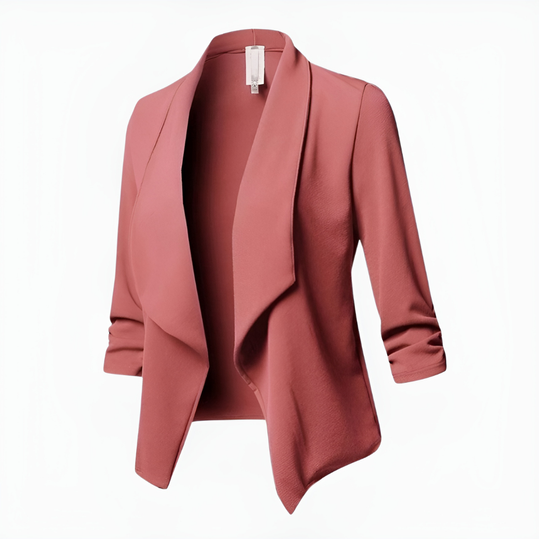 Blazer chic à manches longues pour femme | Élégant