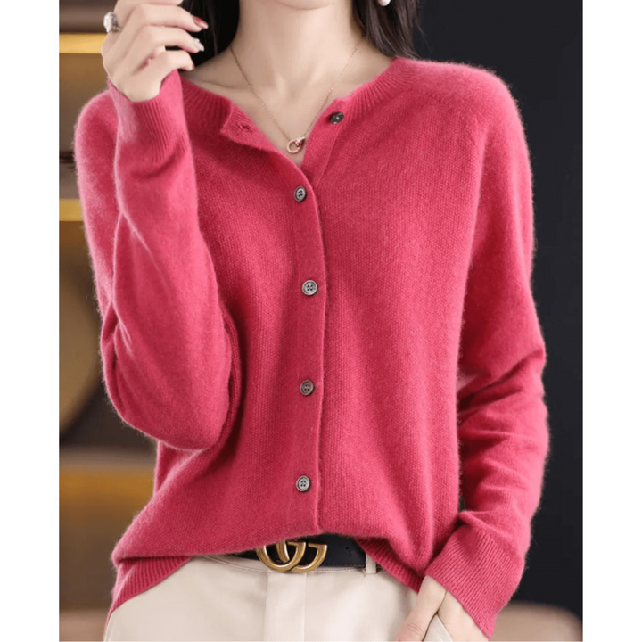 Women's Cozy Button Down Cardigan, Warm