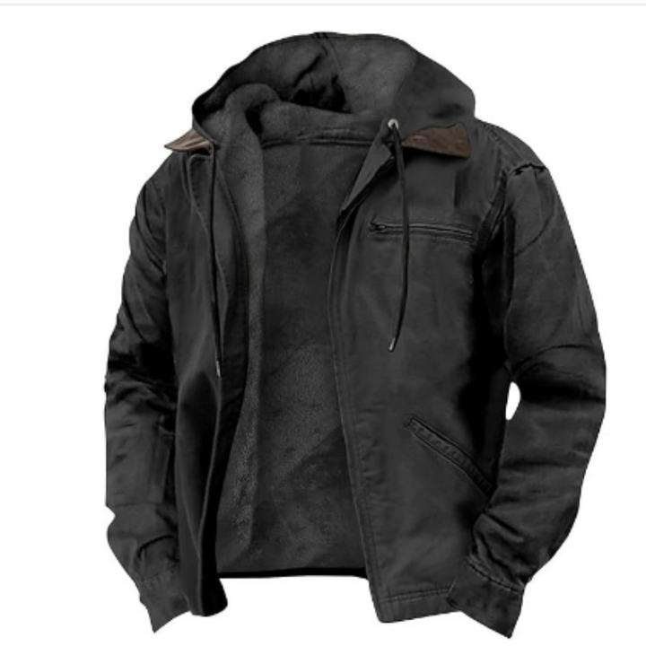 Veste à capuche classique pour homme | Chaleur réconfortante