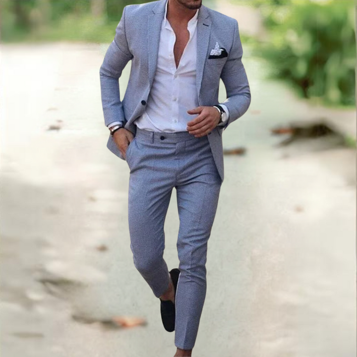 William - Elegant Men's Suit (Jacket + Pants) Cairns Closet