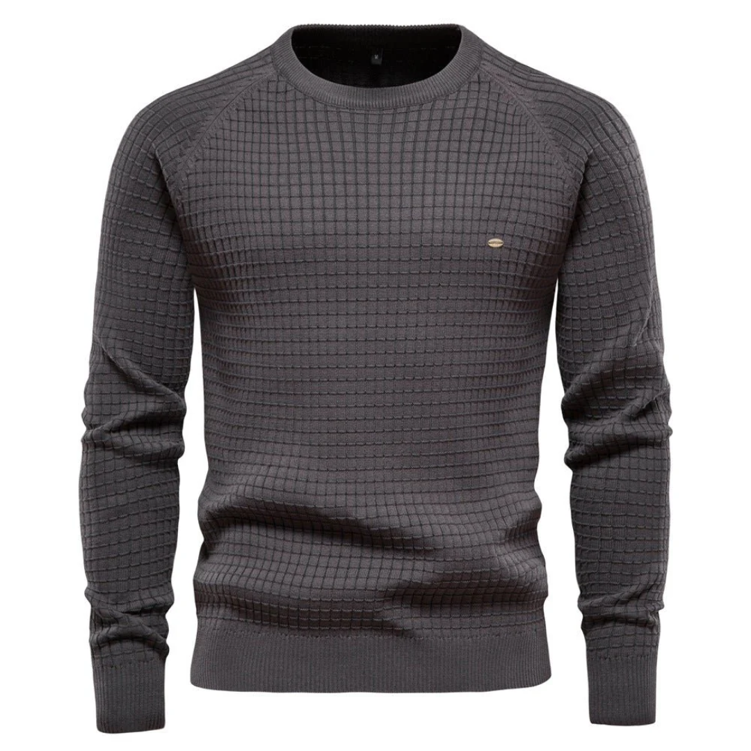Men’s Cozy Stylish Knit Sweater, Long Sleeve