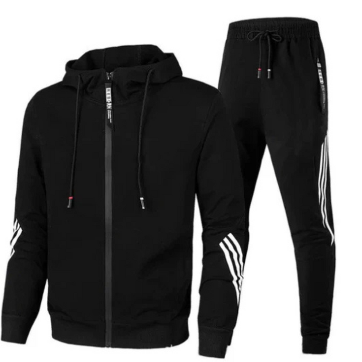 Ensemble survêtement homme deux pièces, style athlétique | Sporty